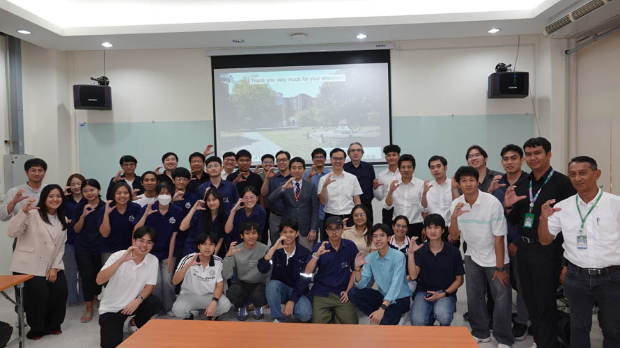 ภาควิชาวิศวกรรมโยธา มจธ. จัดการบรรยายพิเศษด้านวิศวกรรมปฐพี โดยผู้เชี่ยวชาญจากมหาวิทยาลัยโตเกียว